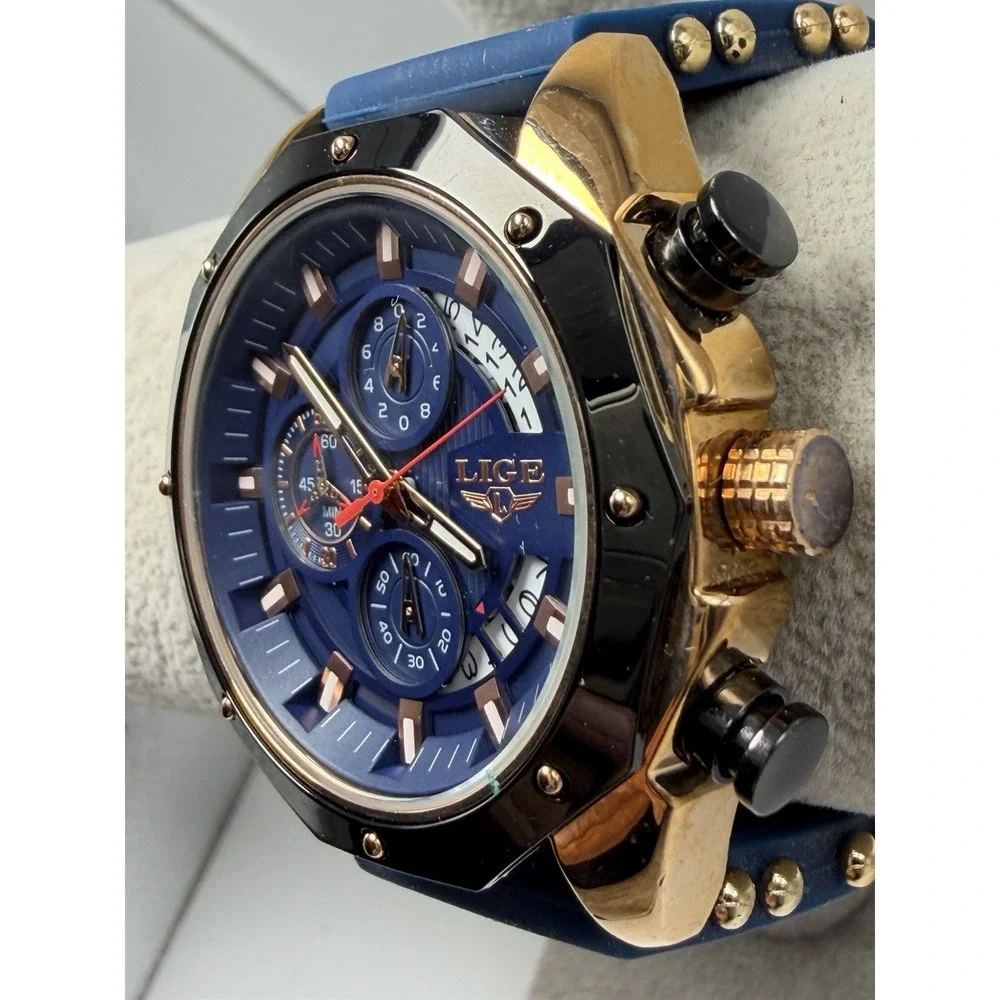 Lige For Dream 6181WM1 New Battery 1853 Mens Watch 48MM 8.5